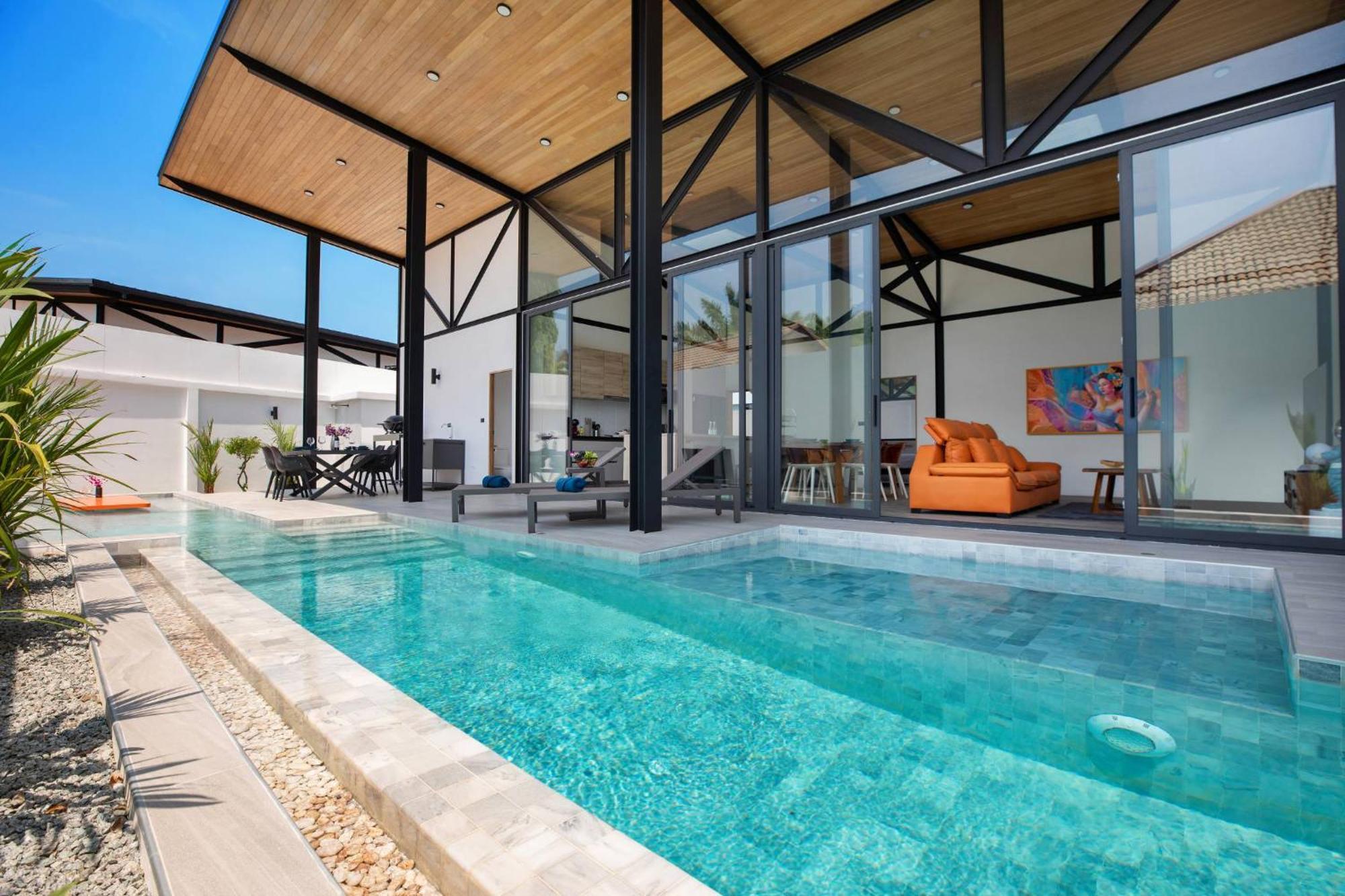 Trendy & New 19M Oxygen Pool Villa Sunset Garden 10 In Rawai Ban Saiyuan Exterior photo